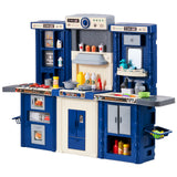 Christmas Gift! Kitchen Playset Kids Pretend Cooking Play Toy 74 Piece Accessori