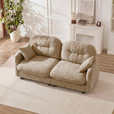 Chenille Loveseat Camel