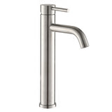 Single Hole Modern Bathroom Sink Faucet, Matte Black