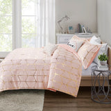 5-Piece Comforter Set - Brushed Polyester - Printed - Full/Queen