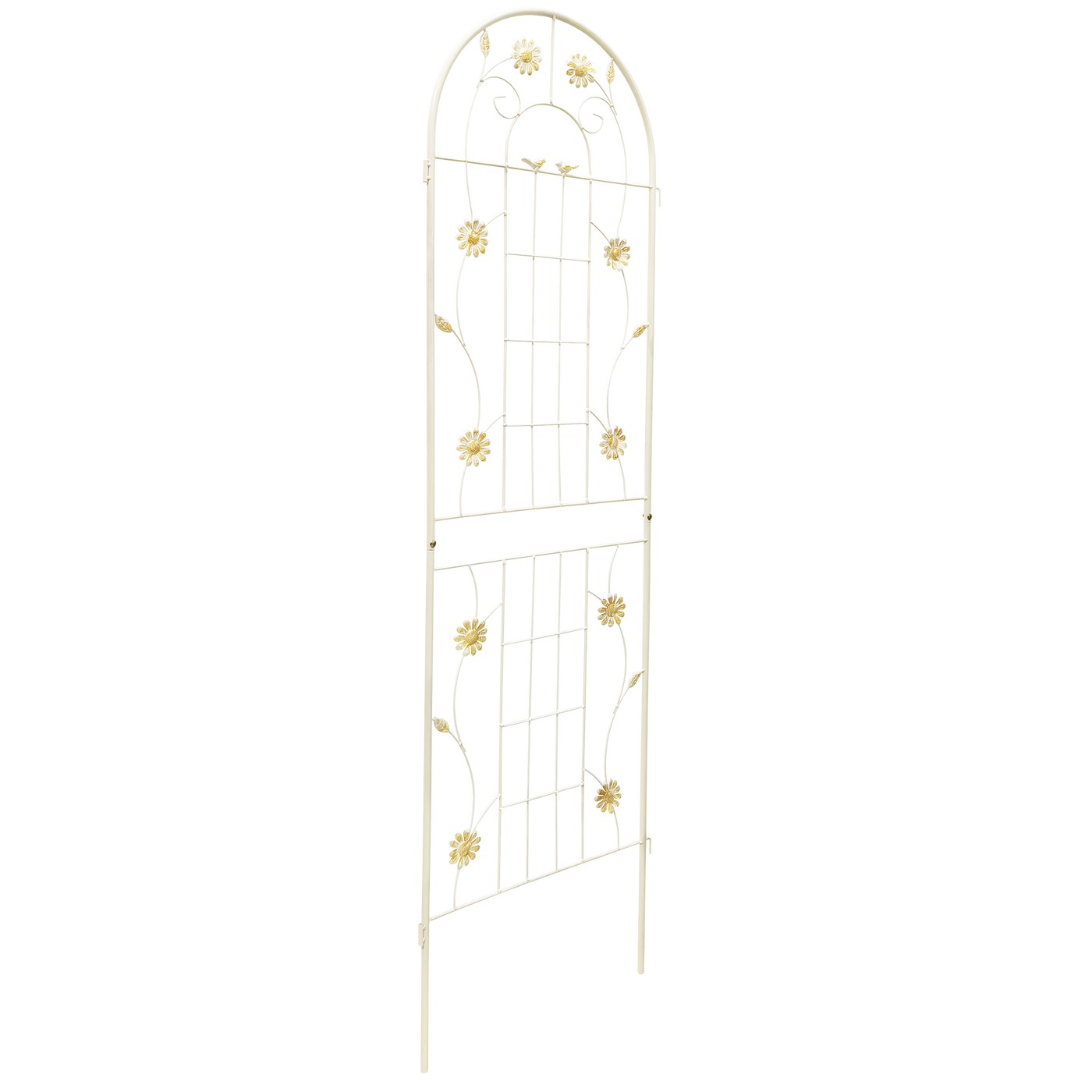 4 Pack Metal Garden Trellis 71" x 19.7" Rustproof Climbing