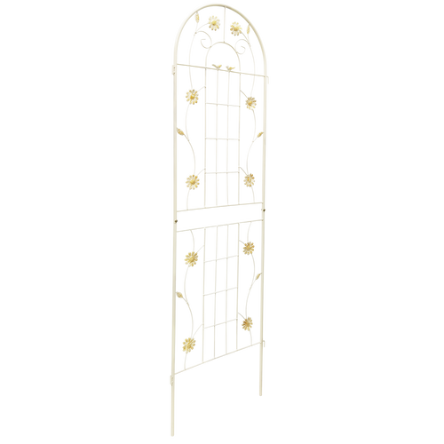 4 Pack Metal Garden Trellis 71" x 19.7" Rustproof Climbing