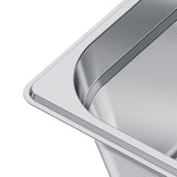 1 Pack Stainless Steam Hotel Pan, Full Size Table Steam Pan