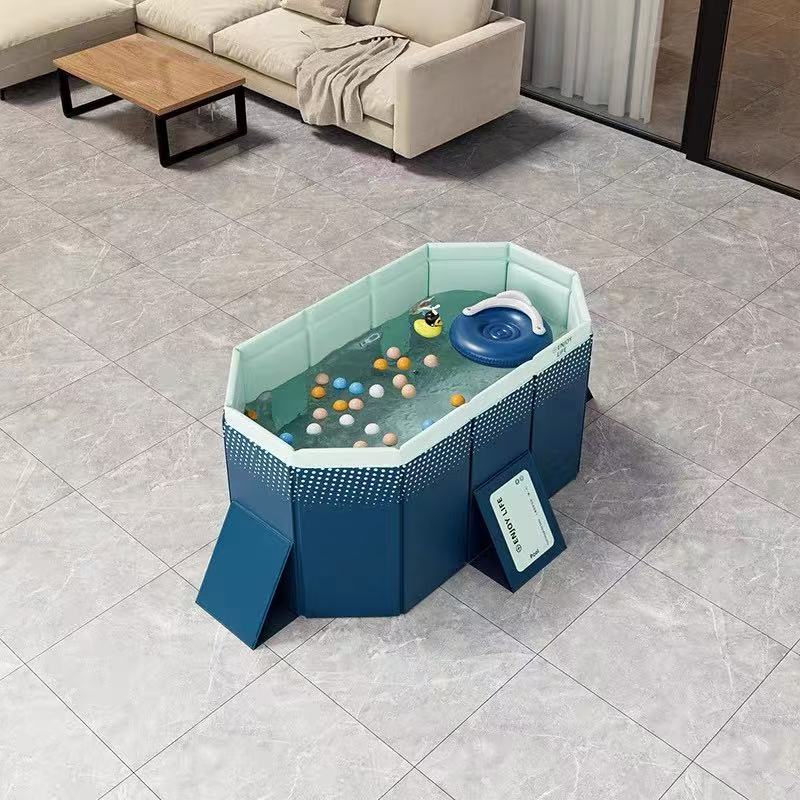 1.6m PVC Folding Pool for Outdoor Patio Beach Garden
