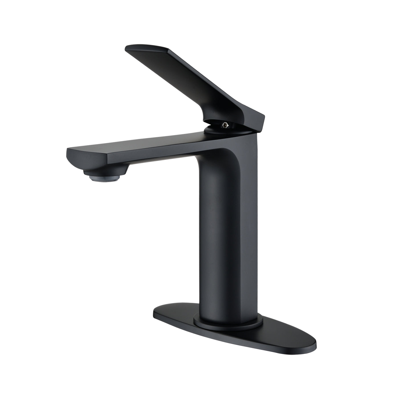 Single Hole Stainless Steel Bathroom Faucet Single Handle