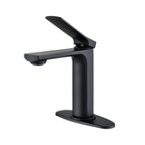 Single Hole Stainless Steel Bathroom Faucet Single Handle