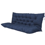 Waterproof Porch Swing Cushion 71 x 40 in 4 in Thick Pad