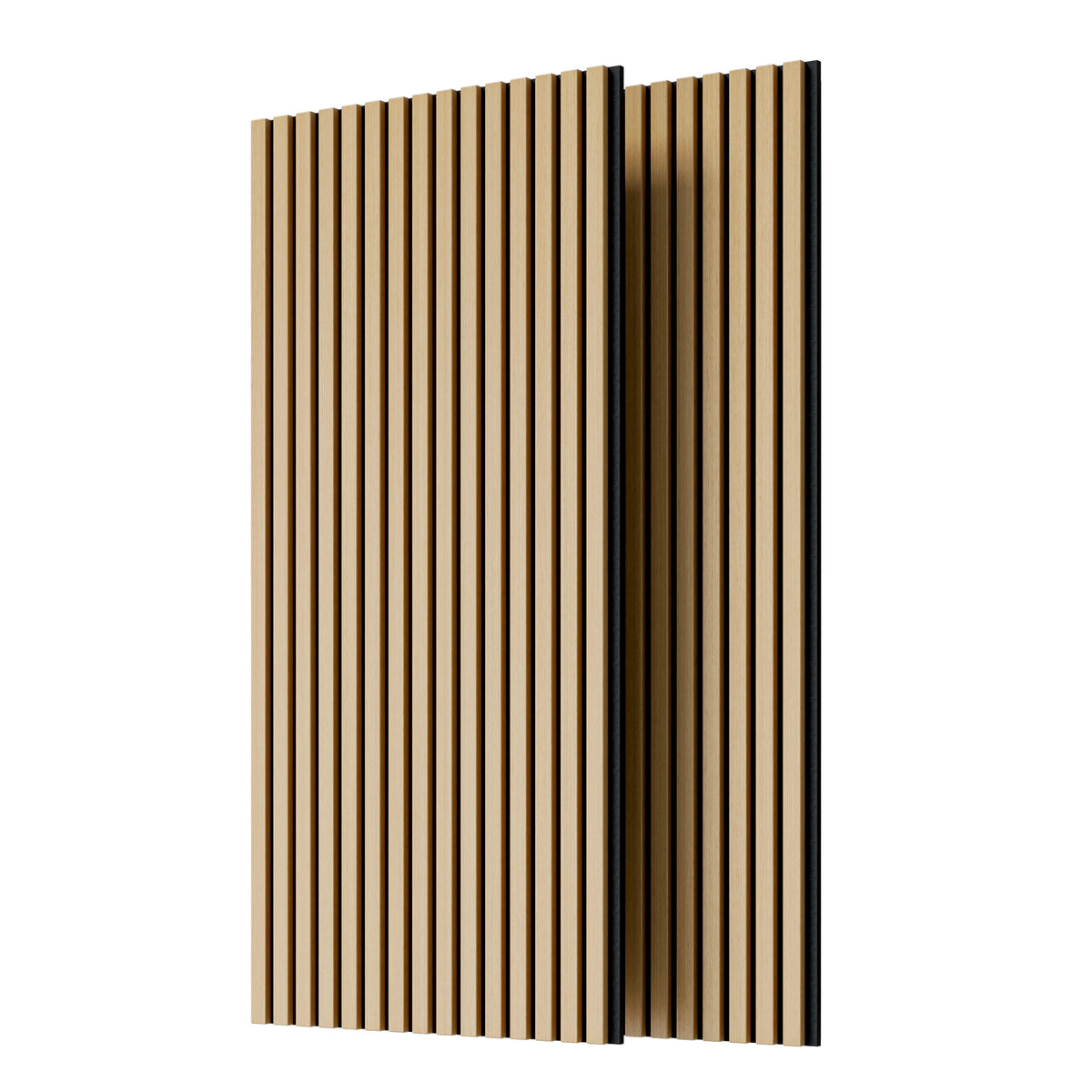 Wood Panels for Wall Slat Wall Panels, 2PC Wood Slat Acoustic Panels