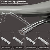 Smart Toilet with Bidet Built in, ADA One-Piece Toilet Auto Open/Close