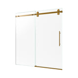 56-60"W x 72"H Frameless Sliding Shower Door Enclosure