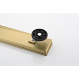 28" Linear Shower Drain 304 Stainless Steel with Hair Strainer