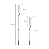 Duster - Long Handle Microfiber - White - With Extension Bar
