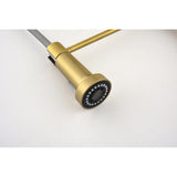 Single Handle Pull Down Spring Kitchen Faucet