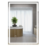 LED Dimmable Bathroom Mirror with 3 Colors & Memory