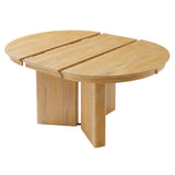 Modern Farmhouse Oval Extendable Dining Table 42-58" x 42