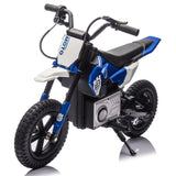 24V Kids Ride On Electric Toy Motocross Motorcycle,200W High Speed Hub Motor,Rea