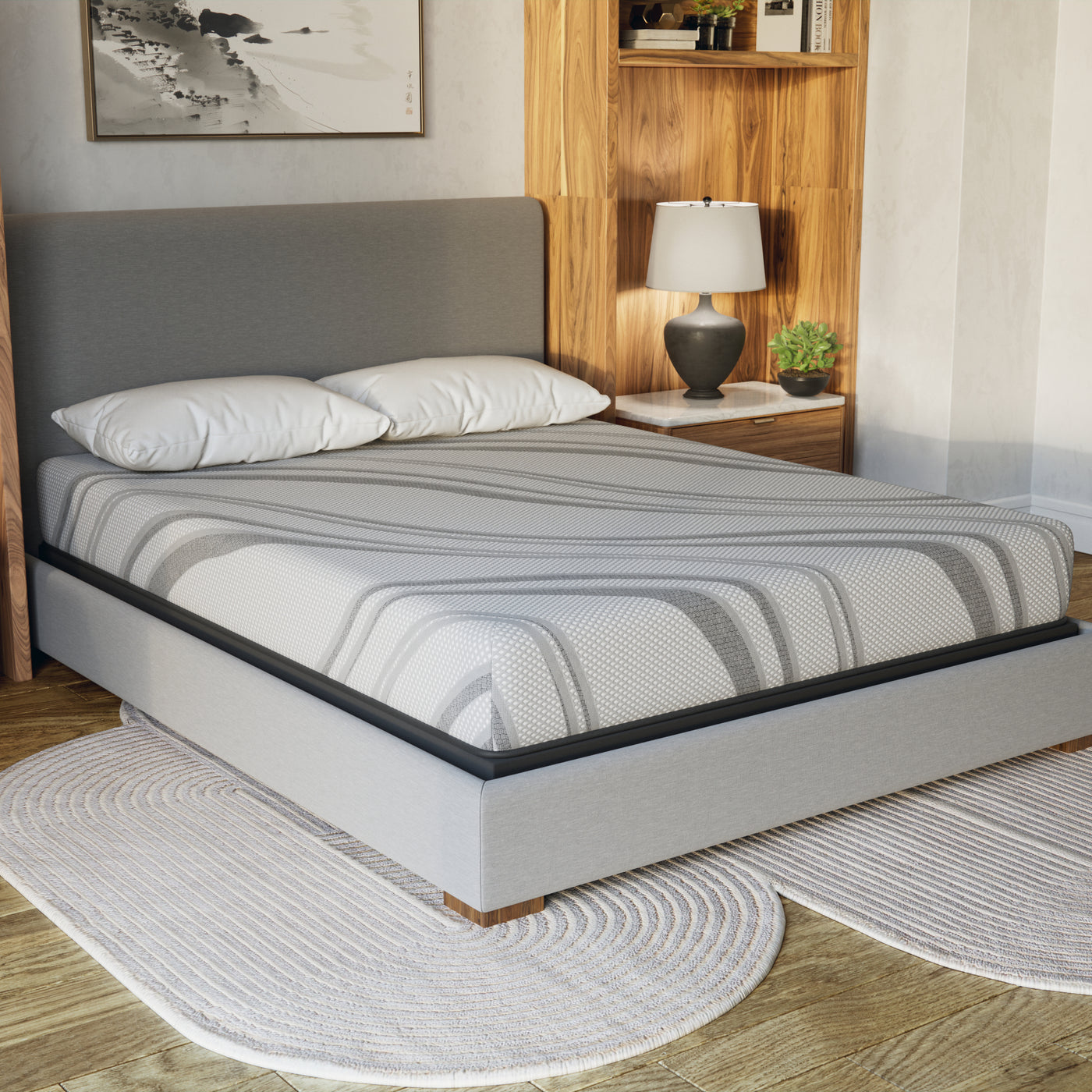 Twin XL Memory Foam Mattress 8" Firm Gel Cooling
