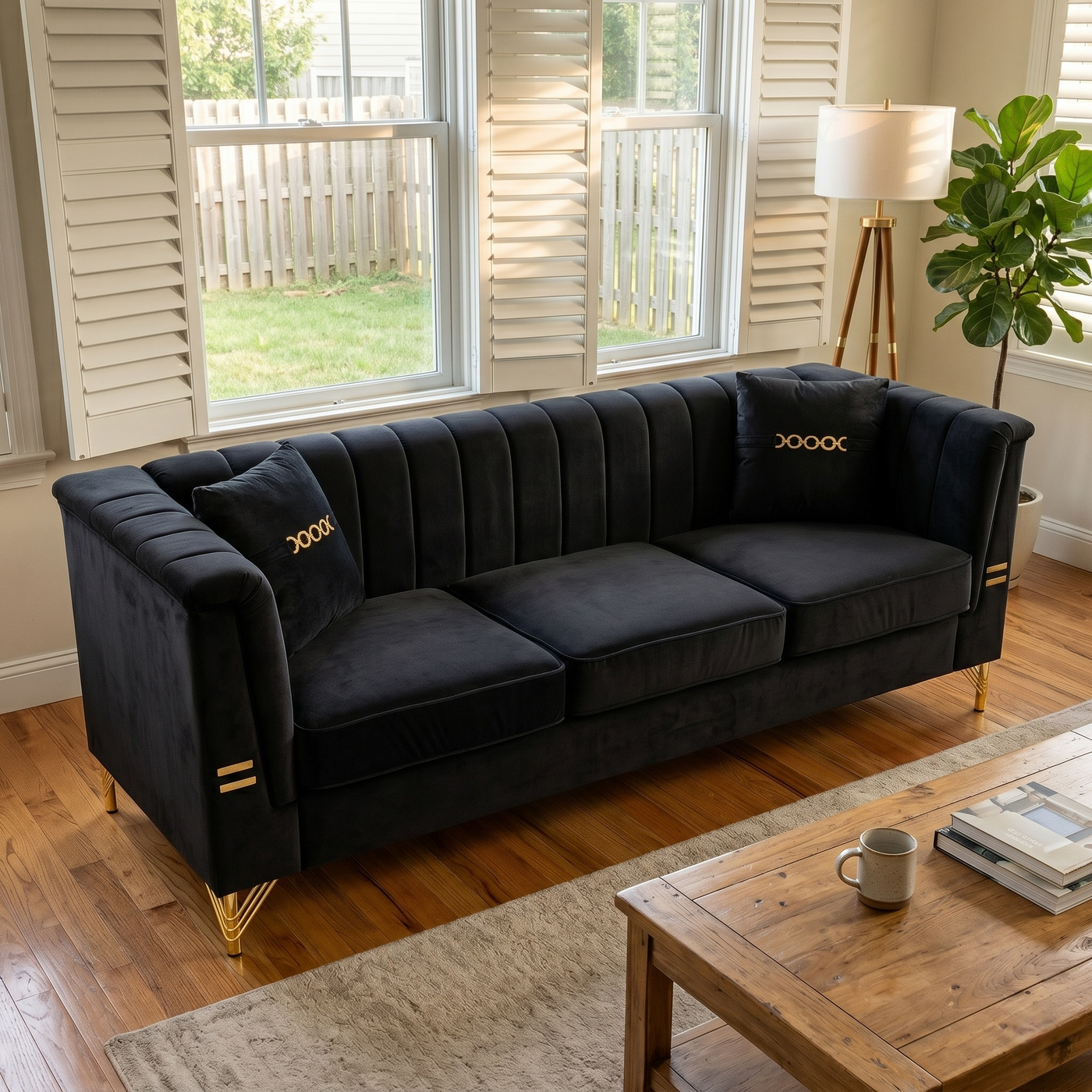 MOSHARONG FX-P82-BK3 Sofa