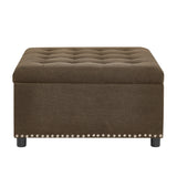 Wood Ottoman Coffee