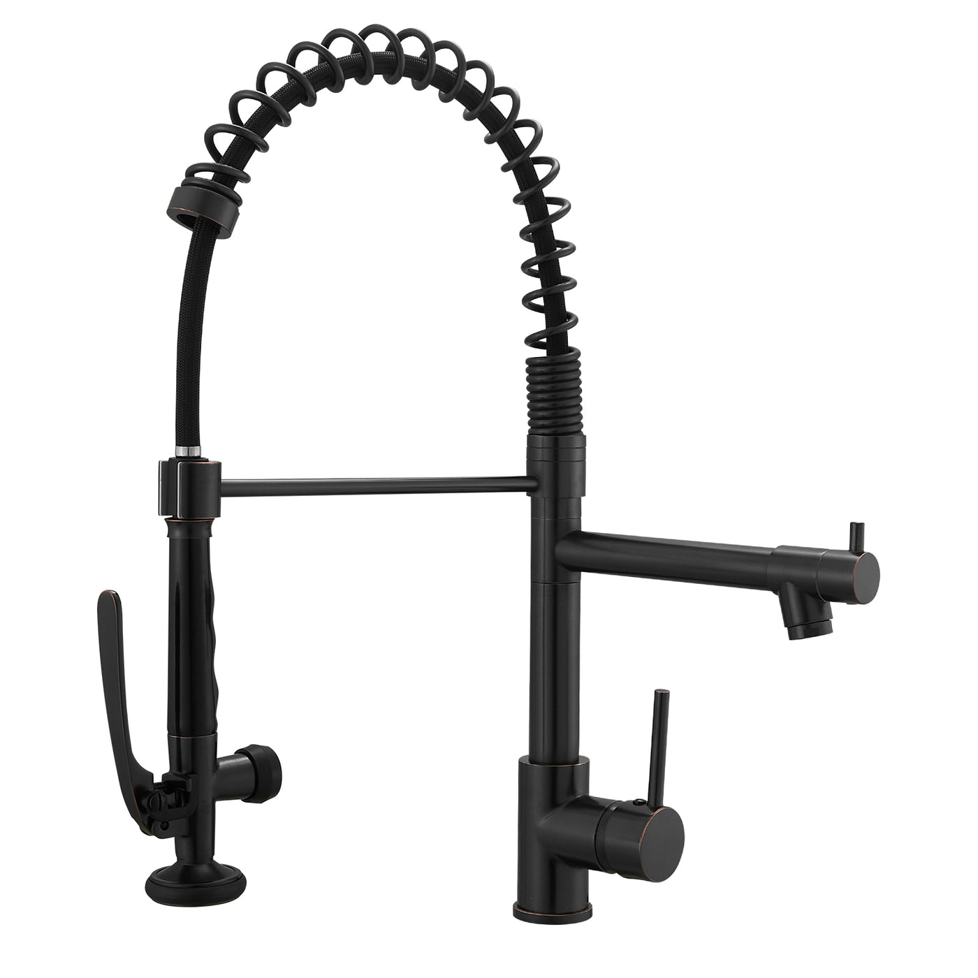 Commercial Kitchen Faucet Pull Down Single Handle Sprayer