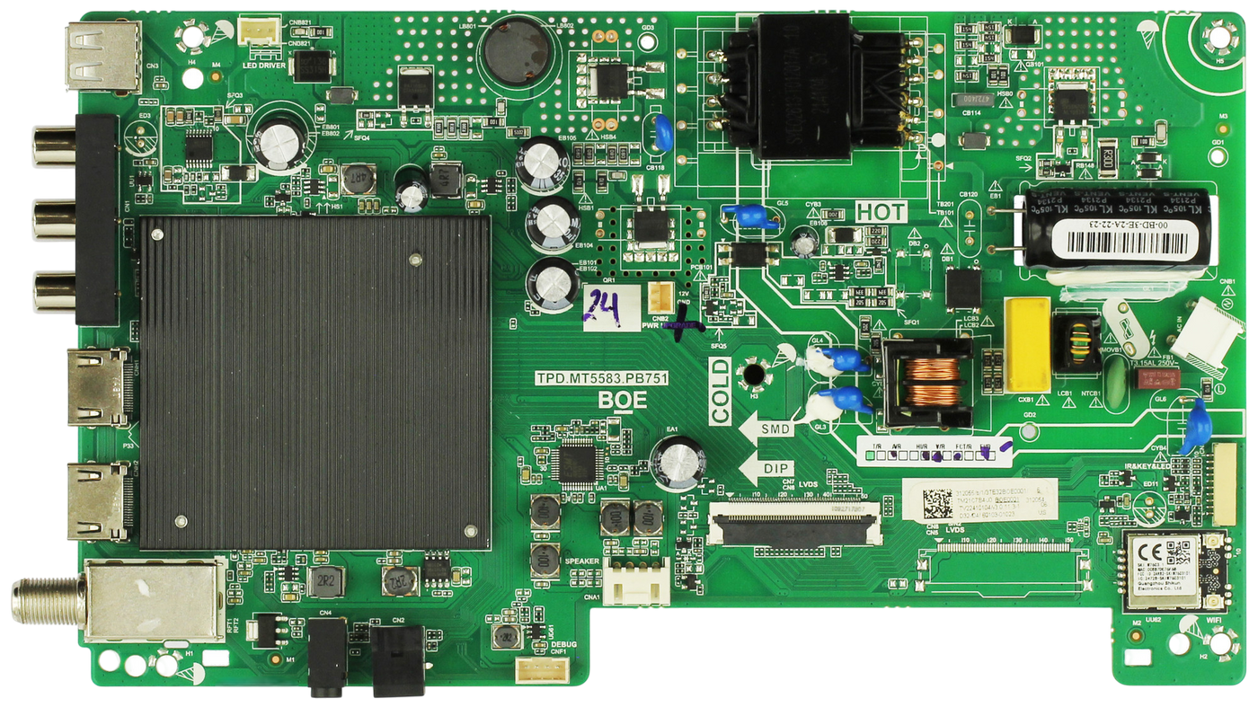 Vizio 60103-01023 Main Board Power Supply for D32-F04