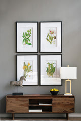 Set of 4 Botanical Flower Wall Art Prints 20" x 28