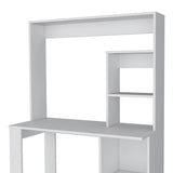 Computer Desk with Hutch and Shelves - 38.8"W Work Surface