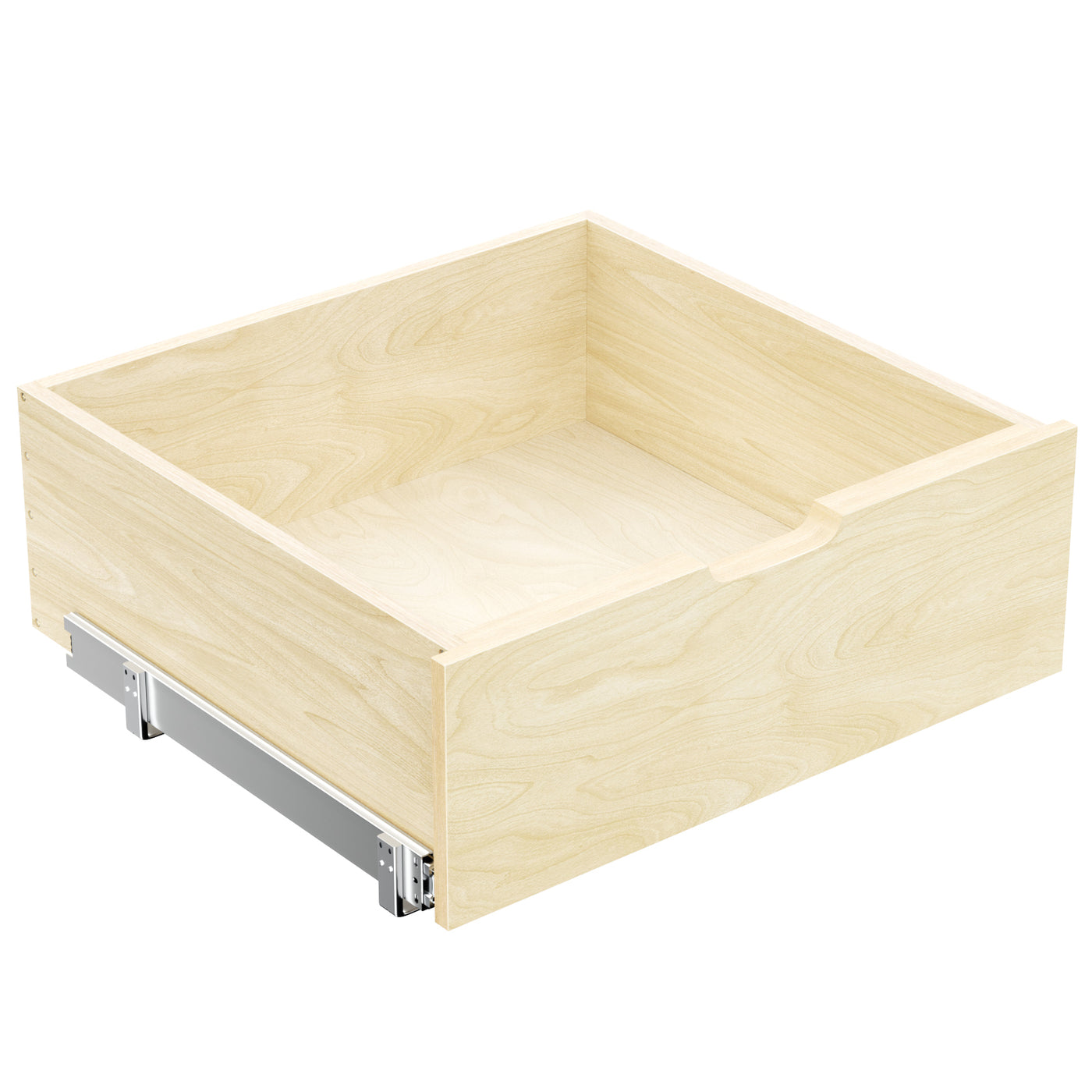Pull Out Cabinet Organizer Drawer 22.5" W x 21" D Wood