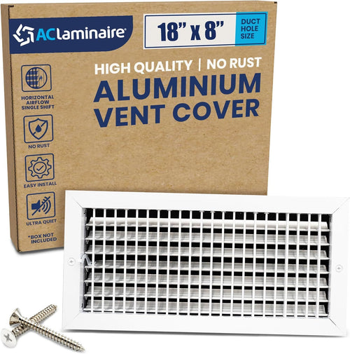 AC Register Vent Cover 18X8 inch - Single Unit