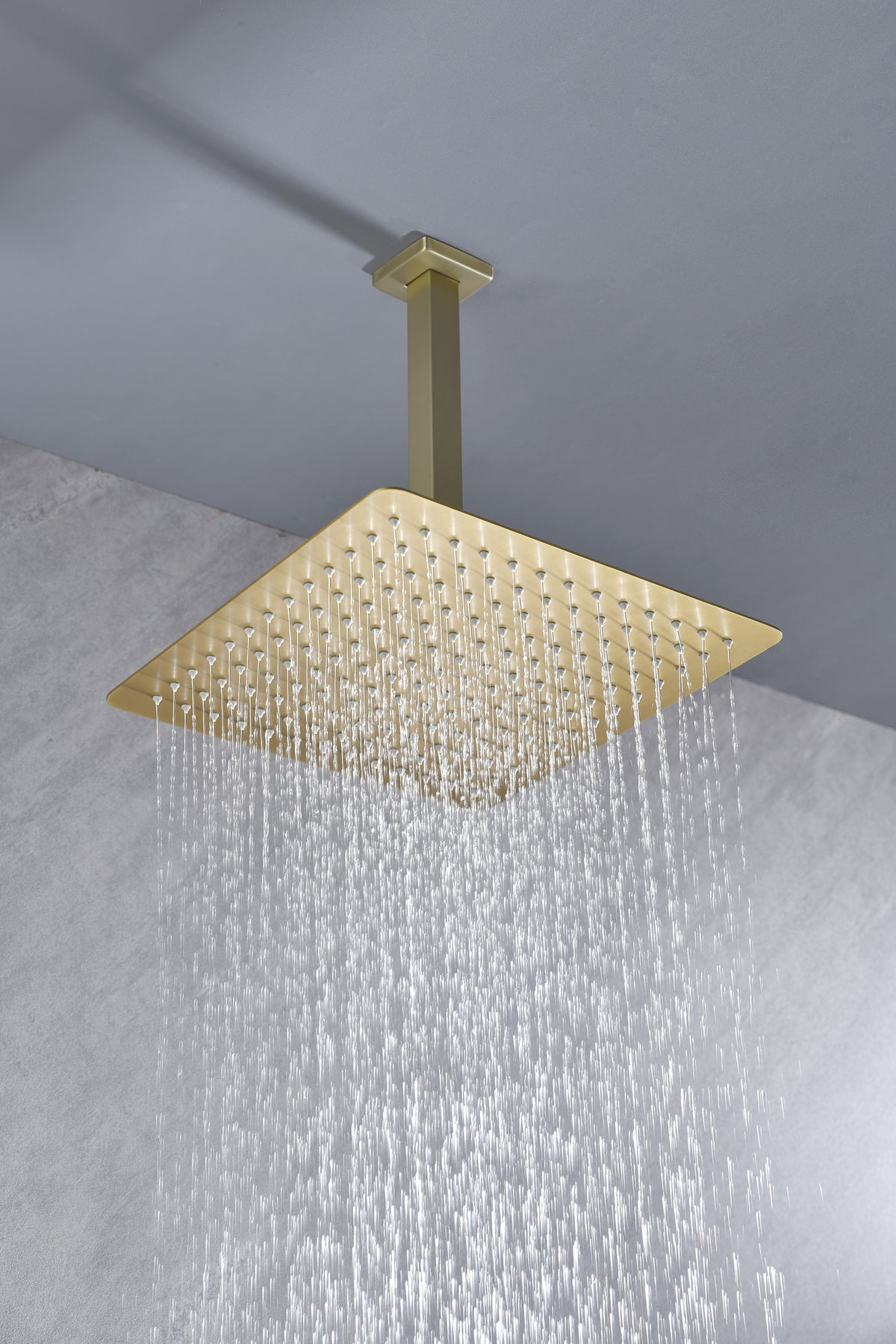 10" High Pressure Rain Shower Head Rainfall Showerhead