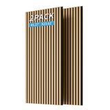 Wood Panels for Wall Slat Wall Panels, 2PC Wood Slat Acoustic Panels