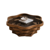 Engineered Wood Coffee Table Walnut Brown