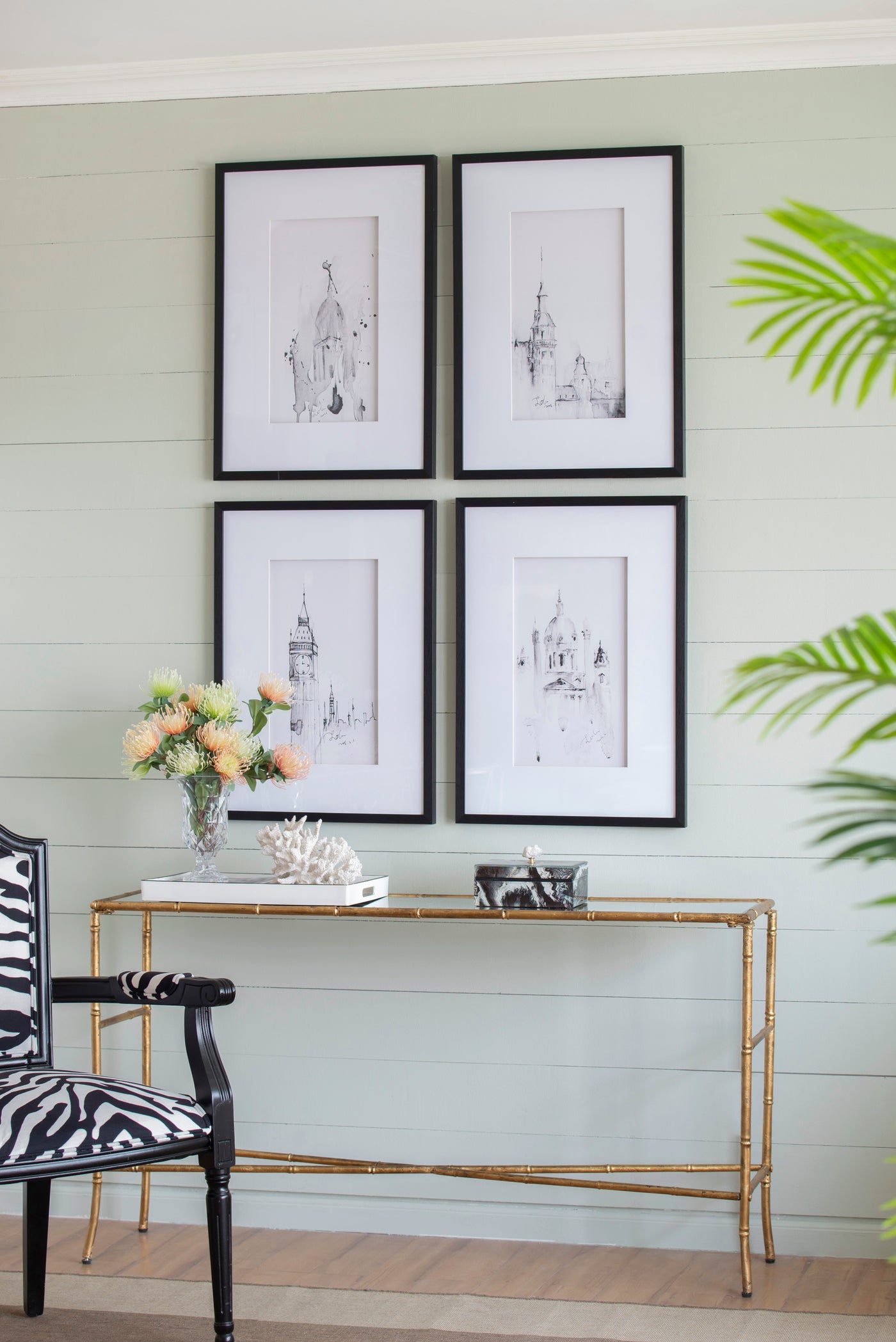 Set of 4 Architecture Wall Art Prints 20" x 28