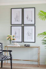 Set of 4 Architecture Wall Art Prints 20" x 28