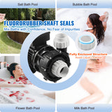 2 Speed SPA Pump, 48-Frame, AC 110-120V Hot Tub SPA Pump