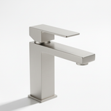 Brushed Nickel Single Handle Bathroom Faucet Stainless Steel