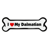 I Love My Dog Car Magnet: Breeds A - K