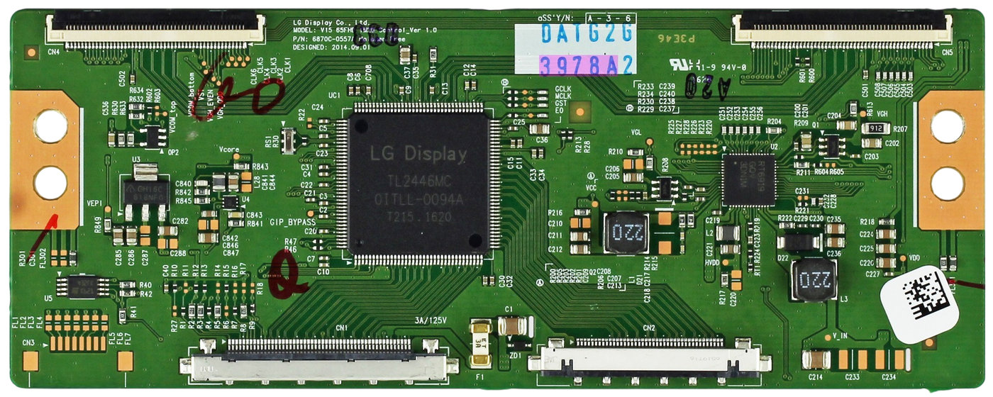 6871L-3978A LG TV Module, T-Con board, 6870C-0557A, V15 65FHD TM20,