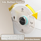 Smart Toilet with Bidet Built in, ADA One-Piece Toilet Auto Open/Close & Flush