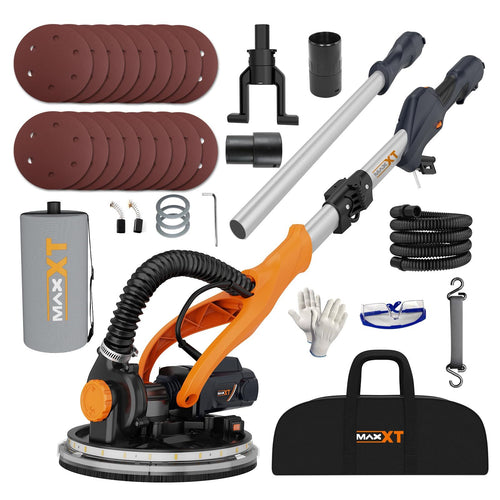Drywall Sander with Vacuum Dust Collection, 6 Variable Speed Foldable