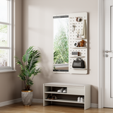 47.6 x 15.7 inch multi-functional design panel wall-mounted full-length mirror