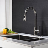 Kitchen Sink Faucet Pull Out Sprayer Mixer Tap