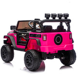 24V Kids Ride On Car W/Parents Remote Control,400W Motor,Four Wheel Suspension,A