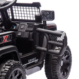24V Kids Ride on Car W/Parents Control,Four-wheel suspension,2WD,Power display,B