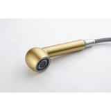 Single Handle Kitchen Sink Faucet Pull Out Sprayer