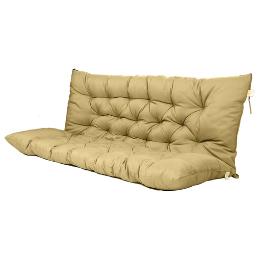 71x40 Waterproof 4" Thick Porch Swing Bench Pad Cushion