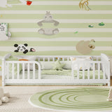 Twin Pine Platform Bed White