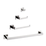 4-Piece Bathroom Hardware Set