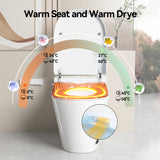 Unique Smart Toile, One Piece Toilet with Bidet Built