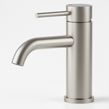 Brushed Nickel Single Handle Bathroom Faucet Stainless Steel
